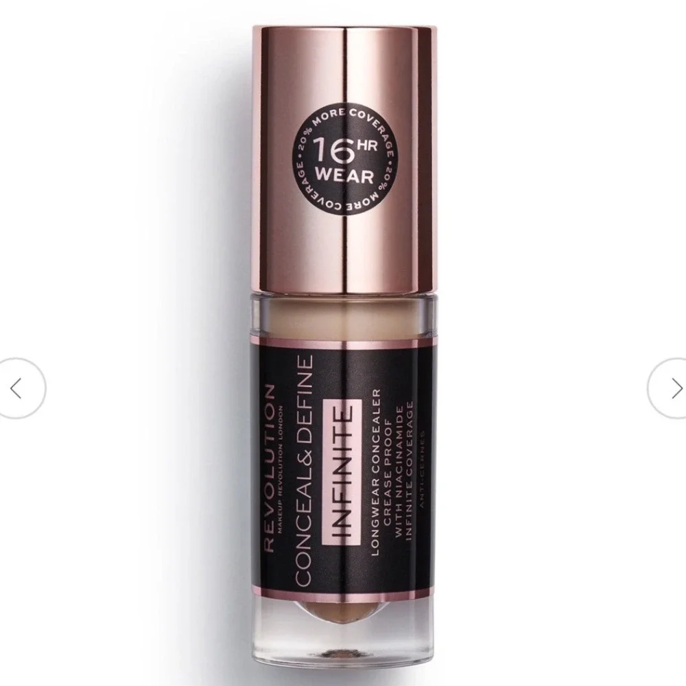 Revolution Conceal & Define Infinite Concealer C10 Longwear Makeup 16hr